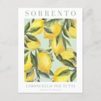 Limão Impressão italiano Poster