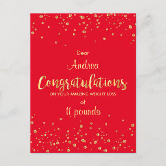 Cartão Postal Limitação de Peso Perda de Certificado de Prêmio