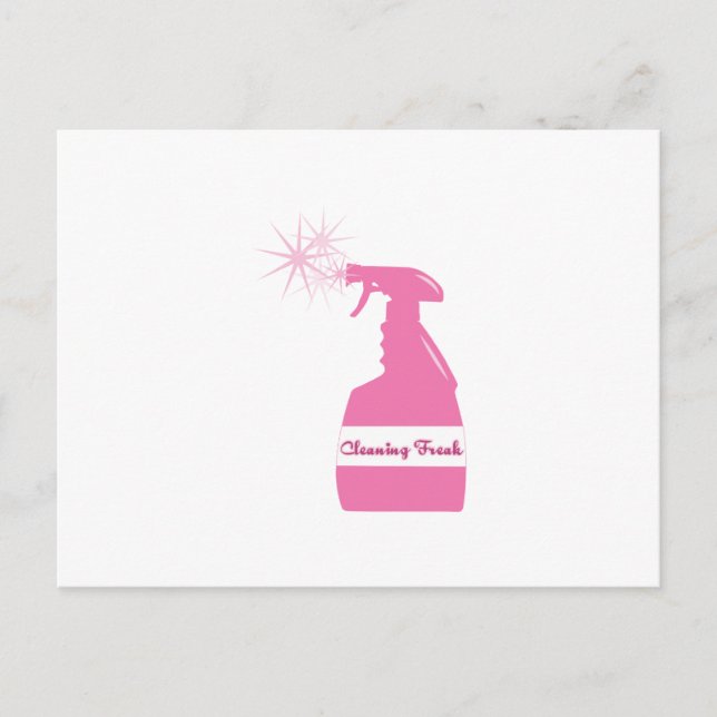 Cartão Postal Limpeza (Frente)