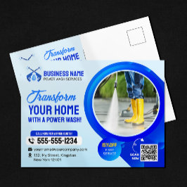 Cartão Postal Limpeza Da Pressão Da Câmara De Lavagem