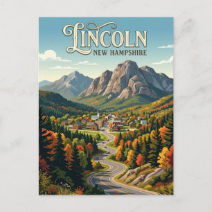 Cartão Postal Lincoln EUA