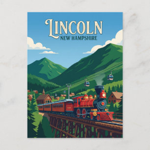 Cartão Postal Lincoln EUA