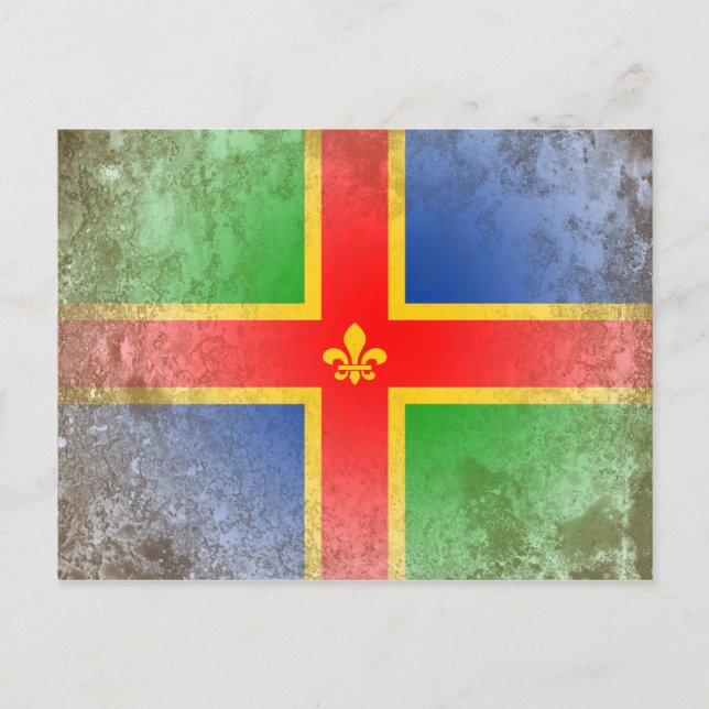 Cartão Postal Lincolnshire (Frente)