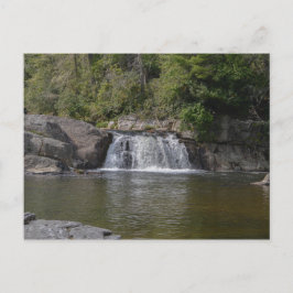 Cartão Postal Linda Cascata Nas Montanhas Appalachianas