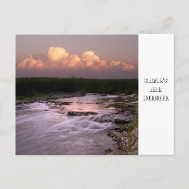 Cartão Postal Linda cena em Oklahoma (Frente)