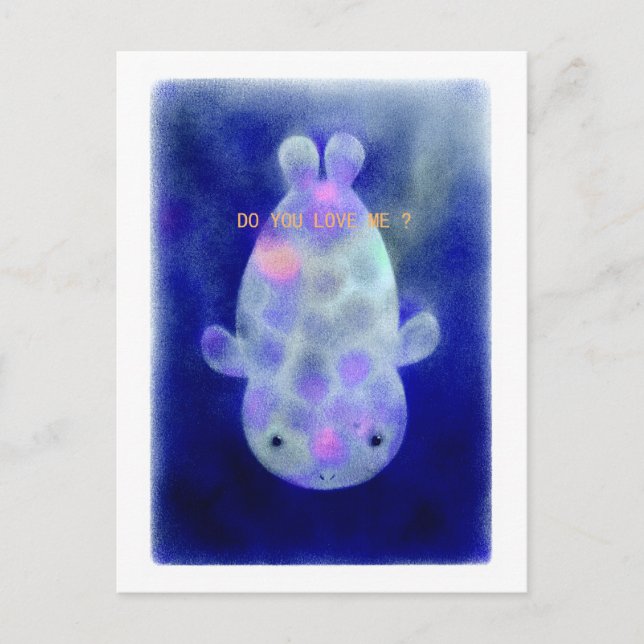 Cartão Postal Linda foca (Frente)