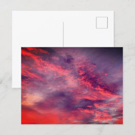 Cartão Postal Linda Formação em Nuvem | Filtro Recoleta |