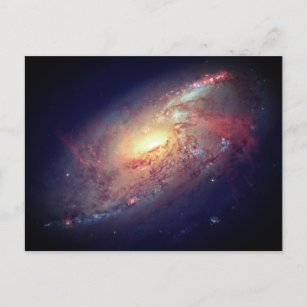 Cartão Postal Linda Galáxia Espiral - Astronomia