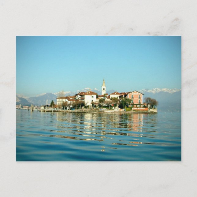 Cartão Postal Linda ilha (Frente)