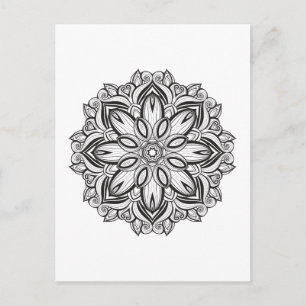 Cartão Postal Linda Mandala