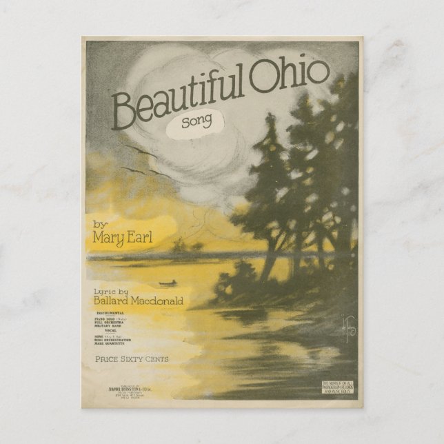 Cartão Postal Linda Ohio (Frente)