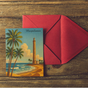 Cartão Postal Linda Praia de Maspalomas Meloneras Gran Canaria