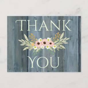 Cartão Postal Linda Rússia Verde Obrigado