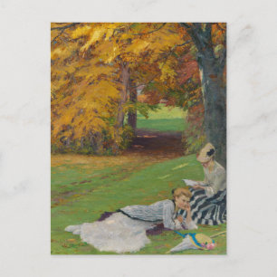 Cartão Postal Linda Tarde de outono   Edward Cucuel