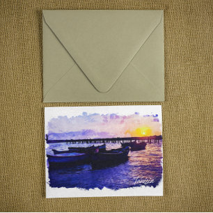 Cartão Postal Linda Tunísia Férias Souvenir