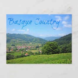 Cartão Postal Linda vila Spansh no País Basco