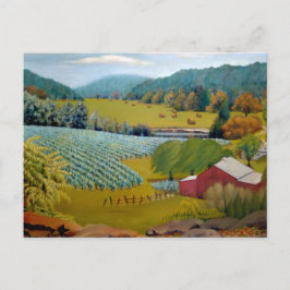 Cartão Postal Linda Vinícola na Fazenda Augusta Missouri