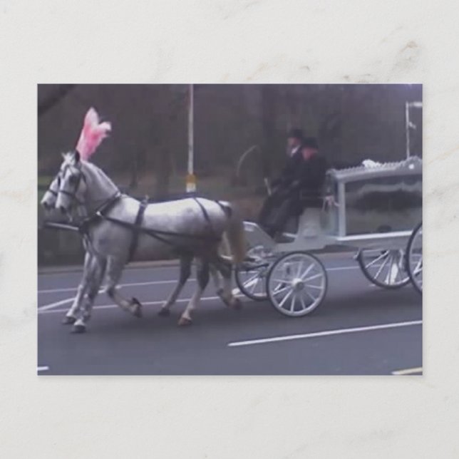 Cartão Postal Linda Vintage Funeral (Frente)