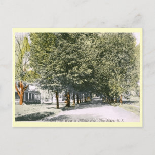 Cartão Postal Linden Ave., Glen Ridge NJ 1915