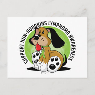 Cartão Postal Linfoma não-Hodgkin Cão