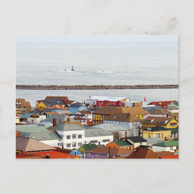 Cartão Postal Linha costeira (Frente)