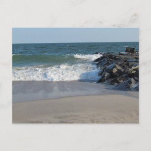 Cartão Postal Linha costeira