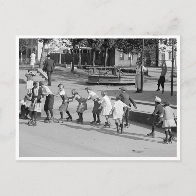 Cartão Postal Linha de Rastreamento do Cilindro (Frente)