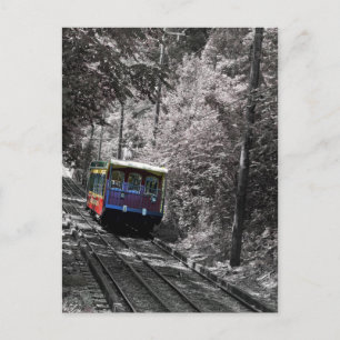 Cartão Postal Linha ferroviária Incline