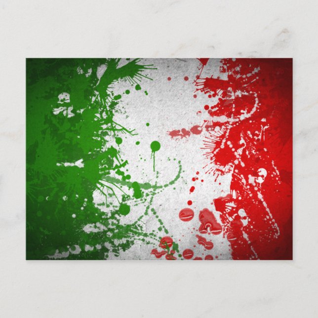 Cartão Postal linha Itália (Frente)