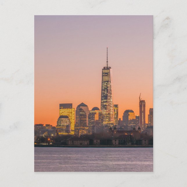 Cartão Postal linha Nova Iorque (Frente)