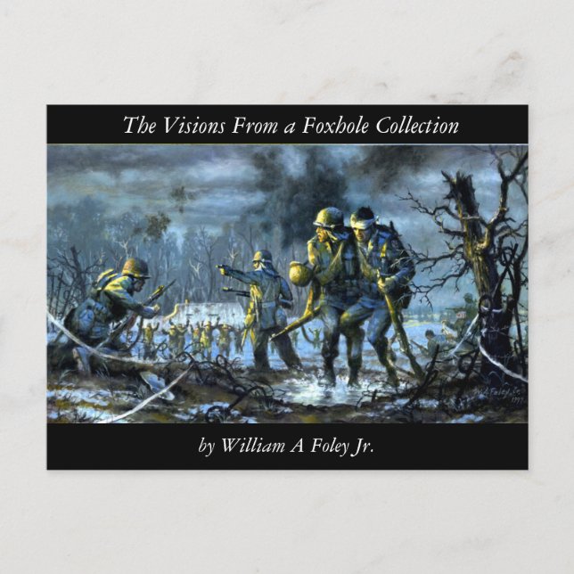 Cartão Postal Linha Siegfried em Campholz Woods (Frente)