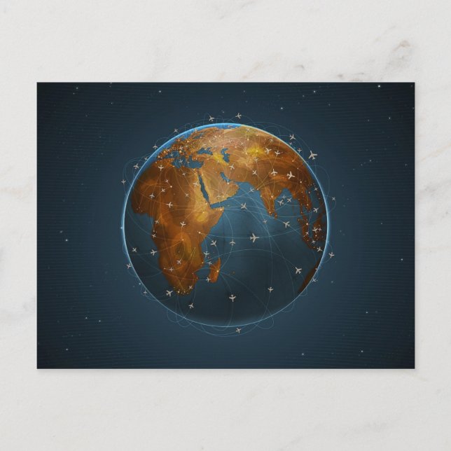 Cartão Postal Linhas Aéreas 2 (Frente)