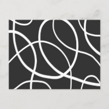 Linhas brancas contra fundo preto