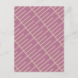 Cartão Postal Linhas Vintage