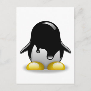 Cartão Postal Linux Petrol