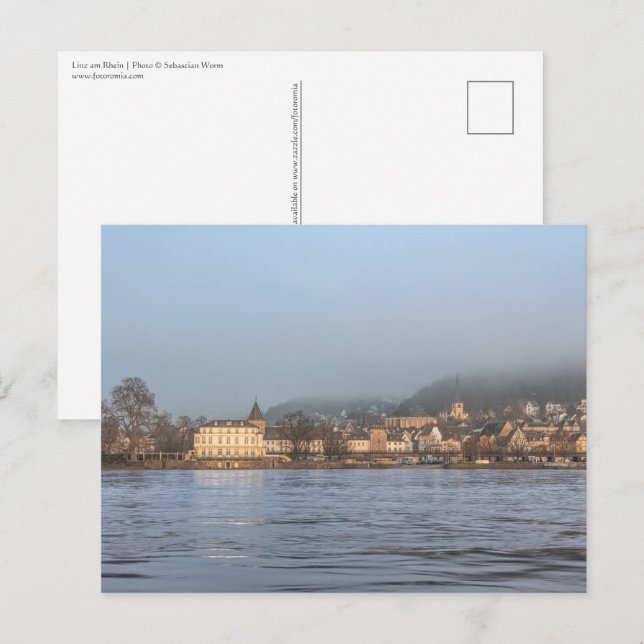 Cartão Postal Linz am Rhein Alemanha (Frente/Verso)