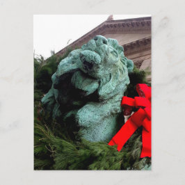 Cartão Postal Lion do Sul no Instituto de Arte de Chicago