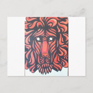 Cartão Postal Lion Heart