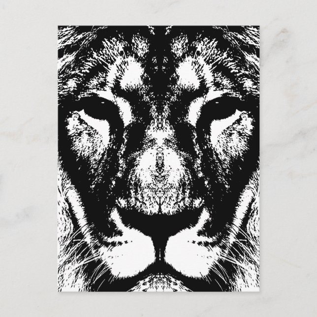 Cartão Postal Lion King (Frente)