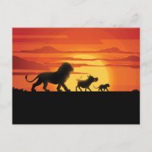 Lion King | Simba, Pumba e Timon Silhouette