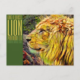 Cartão Postal Lion [Postcard]