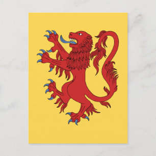 Cartão Postal Lion Rampant Gules