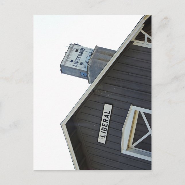 Cartão Postal Lipscomb Liberal Missouri (Frente)