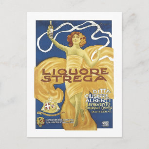 Cartão Postal Liqoure Strega