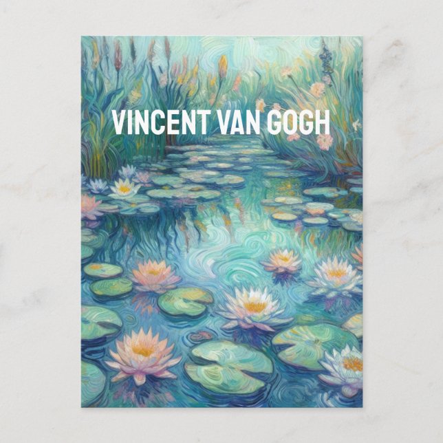 Cartão Postal Lírios (Frente)