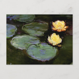 Cartão Postal Lírios-Água: 1897-98 apresentada por Monet