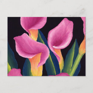 Cartão Postal Lírios Calla