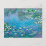 Cartão Postal Lírios d'água de Claude Monet<br><div class="desc">Water Liliesby Claude Monet</div>