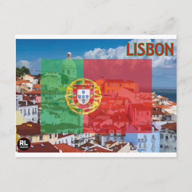 Cartão postal Lisboa (Frente)