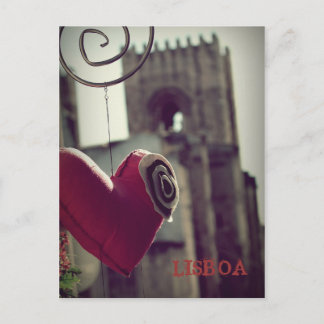 Cartão Postal Lisboa Menina.